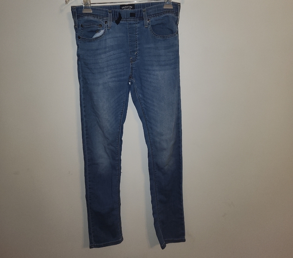 Signature by Levi Strauss Young Mens(boy) Blue Skinny Jeans